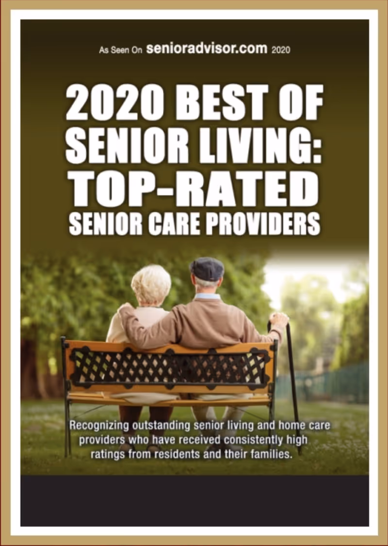 An elderly couple sits on a park bench outdoors, backs to camera, with bold text above.